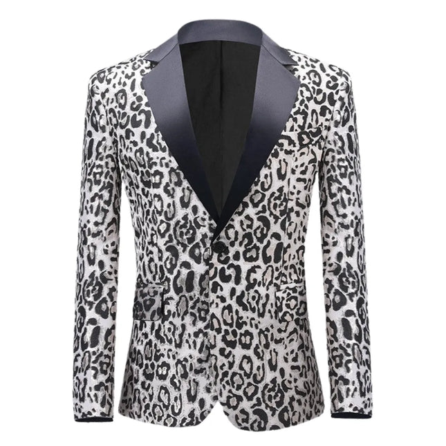 Men's Classic Leopard Tuxedo  #S7013
