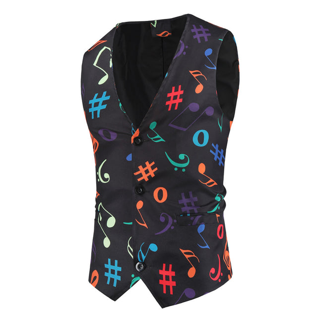Men's Colorful Vest #MJ - Vests | Color1 / M