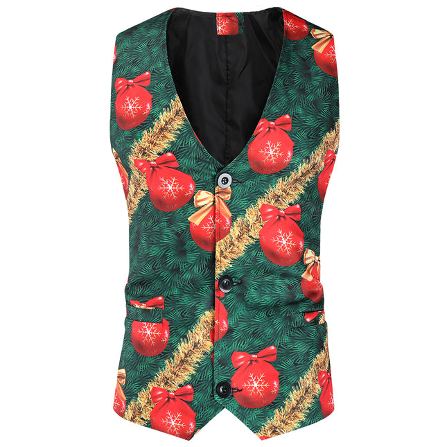 Men's Colorful Three Piece Suit #3TZMK40 - Suits | Multicolour / M