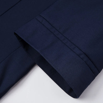 Men's Navy Short Sleeve Suit  #S8640