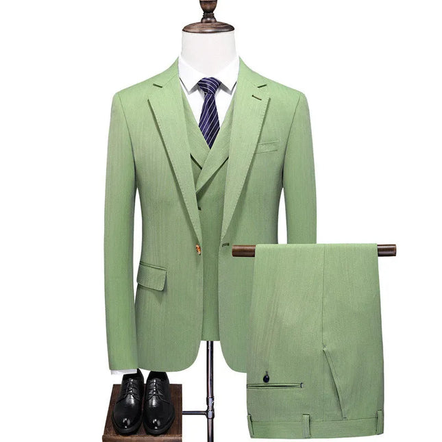 Men's 3 Piece Spring Breeze Suit  #S8598