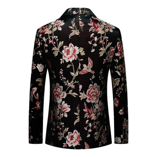 Men's Birdsong Symphony Blazer #S8334 - Blazers | Multicolour / XS