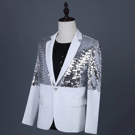 Men's Formal Sequins Blazer #S7028