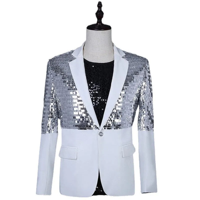 Men's Formal Sequins Blazer #S7028