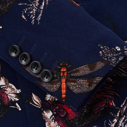 Men's Countryside Charm Blazer #S8331 - Blazers | Navy Blue / XS