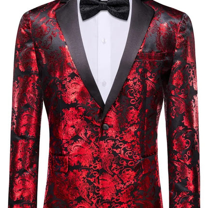 Men's Gold-stamped Blazer #250612201 - Blazers | Blue / S