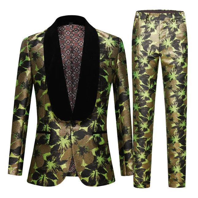 Men's Botanic Majesty Suit  #S8591