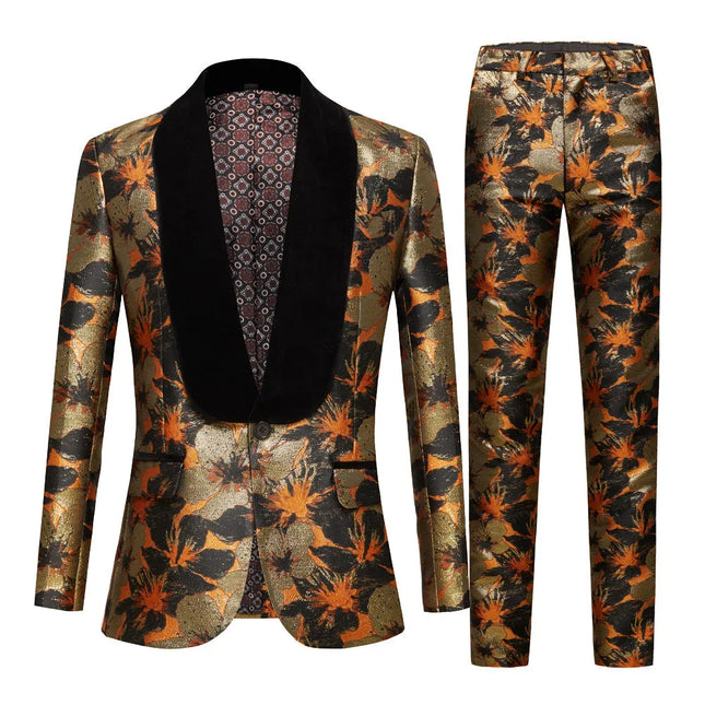 Men's Botanic Majesty Suit  #S8591
