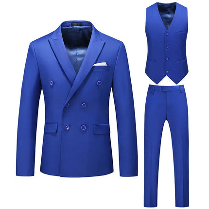 Men's 3 Piece Wedding Suit  #K8129