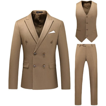 Men's 3 Piece Wedding Suit  #K8129