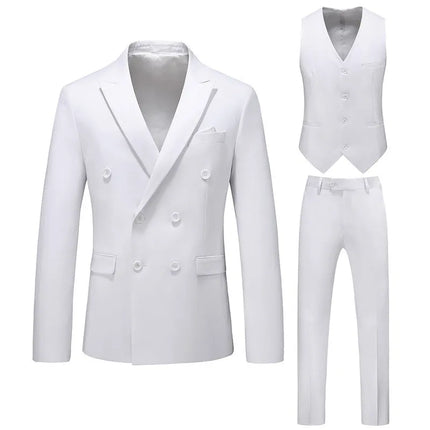 Men's 3 Piece Wedding Suit  #K8129