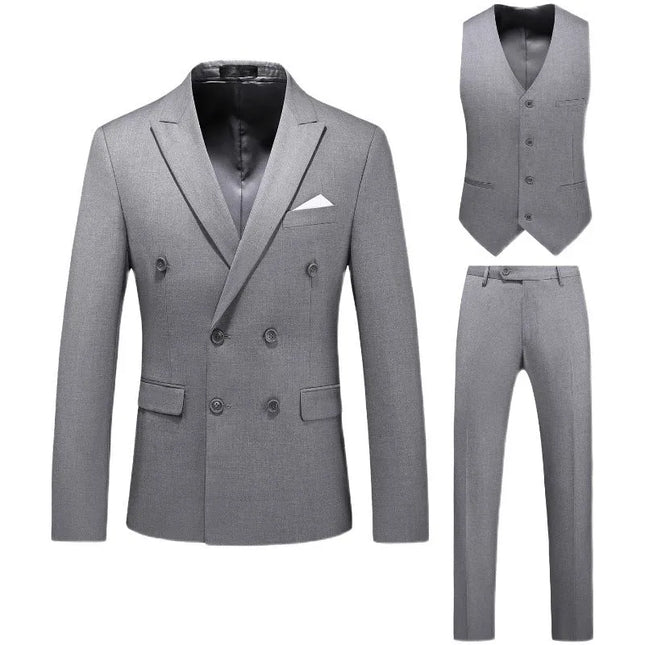 Men's 3 Piece Wedding Suit  #K8129