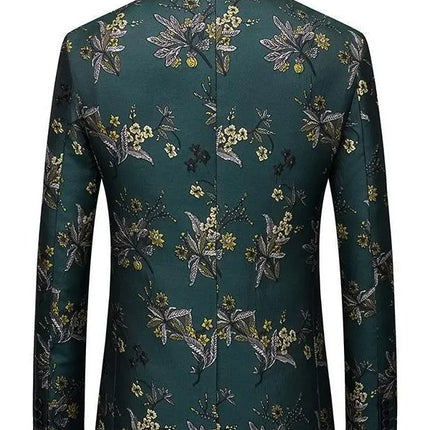 Men's Forest Green Blazer #S8310 - Blazers | Green / XS