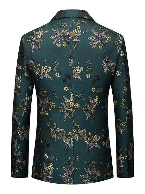 Men's Forest Green Blazer #S8310 - Blazers | Green / XS