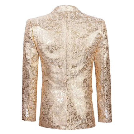 Men's Shiny Sequins Tuxedo  #S7010