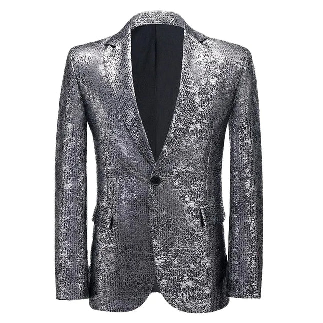 Men's Shiny Sequins Tuxedo  #S7010