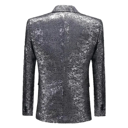 Men's Shiny Sequins Tuxedo  #S7010