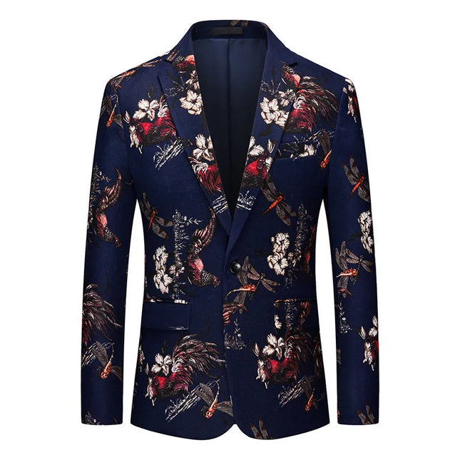 Men's Countryside Charm Blazer #S8331 - Blazers | Navy Blue / XS