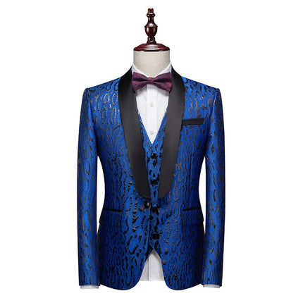 Men's 3 Piece Wedding Suit  #S8413