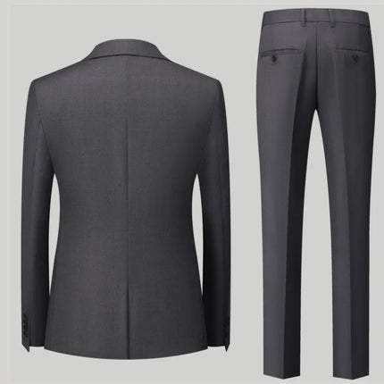 Men's 3 Piece Ceremony Classic Suit  #S8596