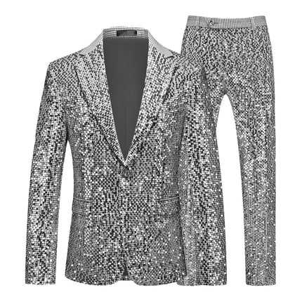 Men's Sequin Suit  #S8614
