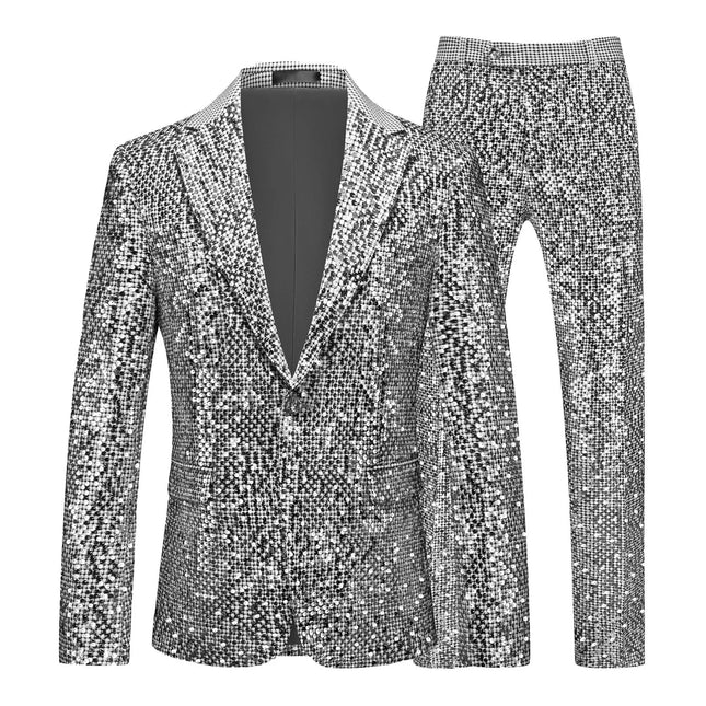 Men's Sequin Suit  #S8614