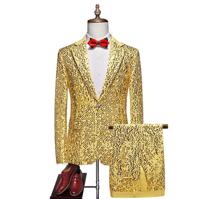Men's Sequin Suit  #S8614