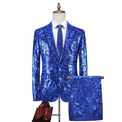 Men's Shining Sequin Suit  #S8613