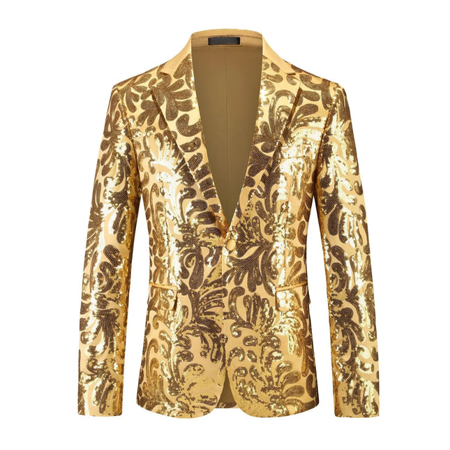Men's Bold Sequin Blazer  #S8613-1