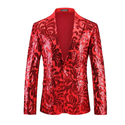 Men's Shining Sequin Suit  #S8613
