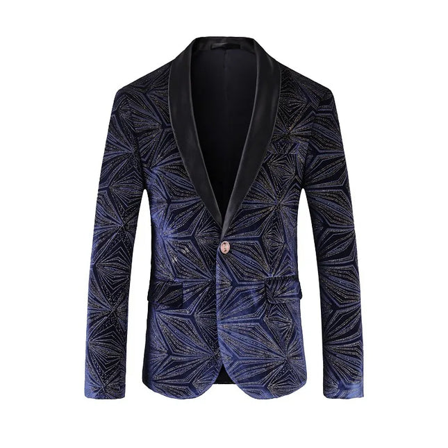 Men's Geometric Suit  #S8628