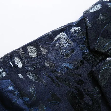 Men's Floral Patterned Blazer  #S8623