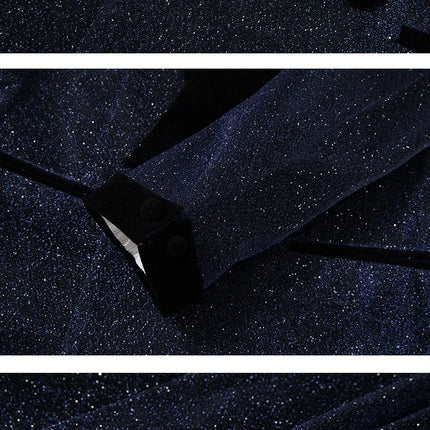 Men's Velvet Lapel Suit  #S8630