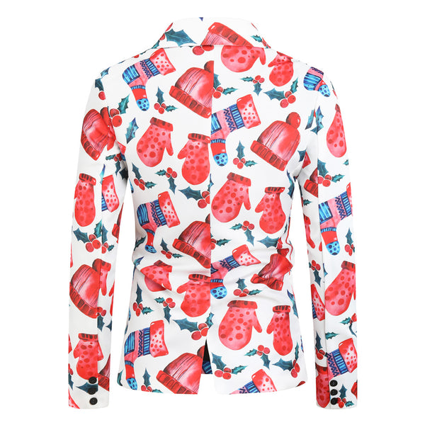 Men's Stylish Printed Blazer #X30