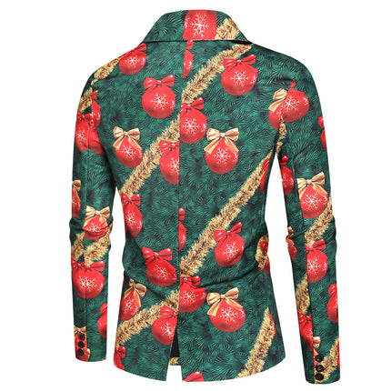 Men's Colorful Three Piece Suit #3TZMK40 - Suits | Multicolour / M