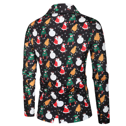 Men's Colorful Printed Suit #2TZ41 - Suits | Multicolour / M