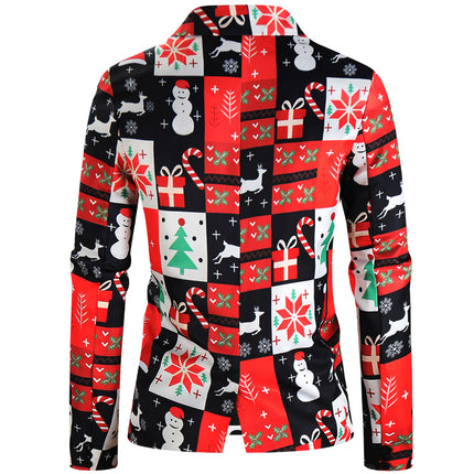 Men's Stylish Three Piece Suit #3TZMK622 - Suits | Multicolour / M