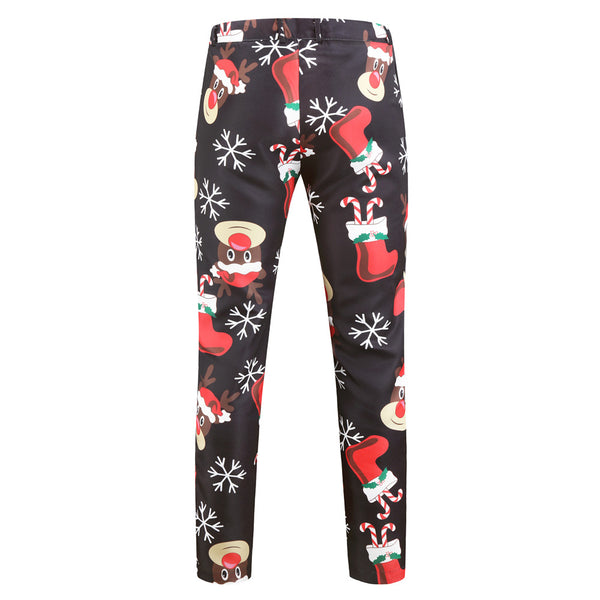 Men's Christmas Printed Pants #XK25