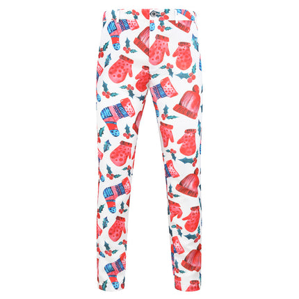 Men's Christmas Stylish Printed Pants #XK30 - Pants | Multicolour / M