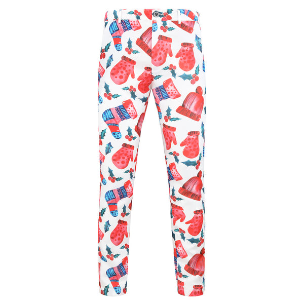 Men's Christmas Stylish Printed Pants #XK30