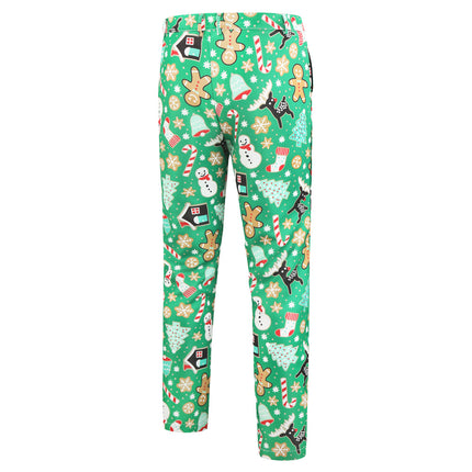 Men's Christmas Three Piece Suit #3TZMK31 - Suits | Green / M