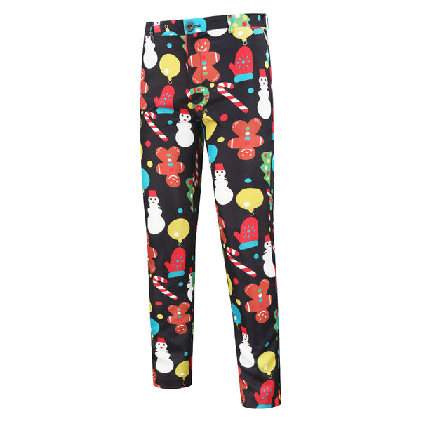 Men's Christmas Printed Suit #2TZ32
