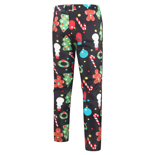 Men's Christmas Printed Suit #2TZ32