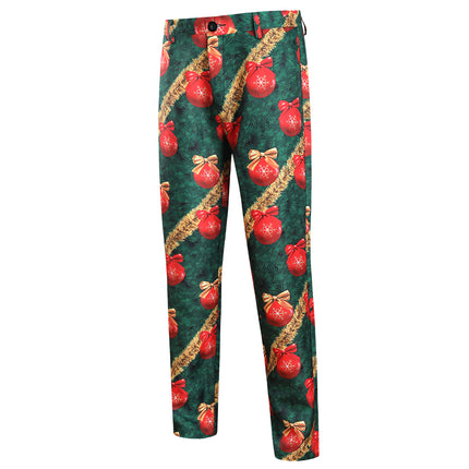Men's Colorful Printed Vest Suit #2TZMK40 - Suits | Multicolour / M