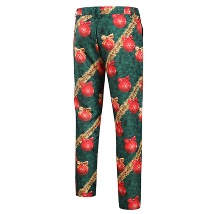 Men's Colorful Printed Vest Suit #2TZMK40 - Suits | Multicolour / M
