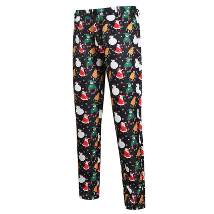 Men's Colorful Printed Vest Suit #2TZMK41 - Suits | Multicolour / M