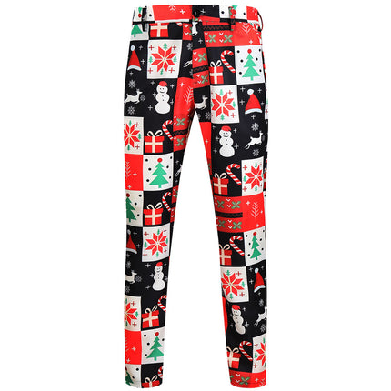 Men's Stylish Three Piece Suit #3TZMK622 - Suits | Multicolour / M