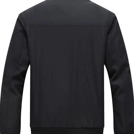 Men's Casual Pilot Jacket #25061024 - | Blue / S