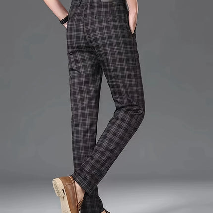 Men's Classic Plaid Pants #25627027 - Pants | Khaki / 30