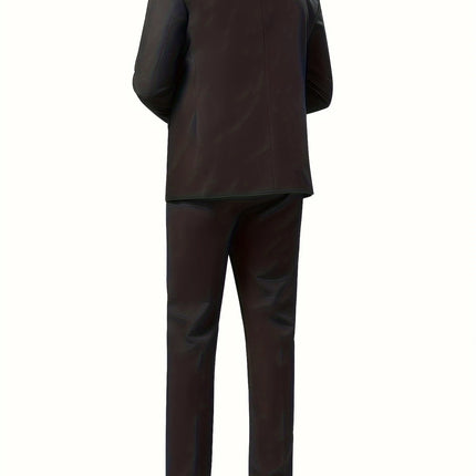 Men's Formal 2pcs Suit #25062390 - Suits | Blue / XS